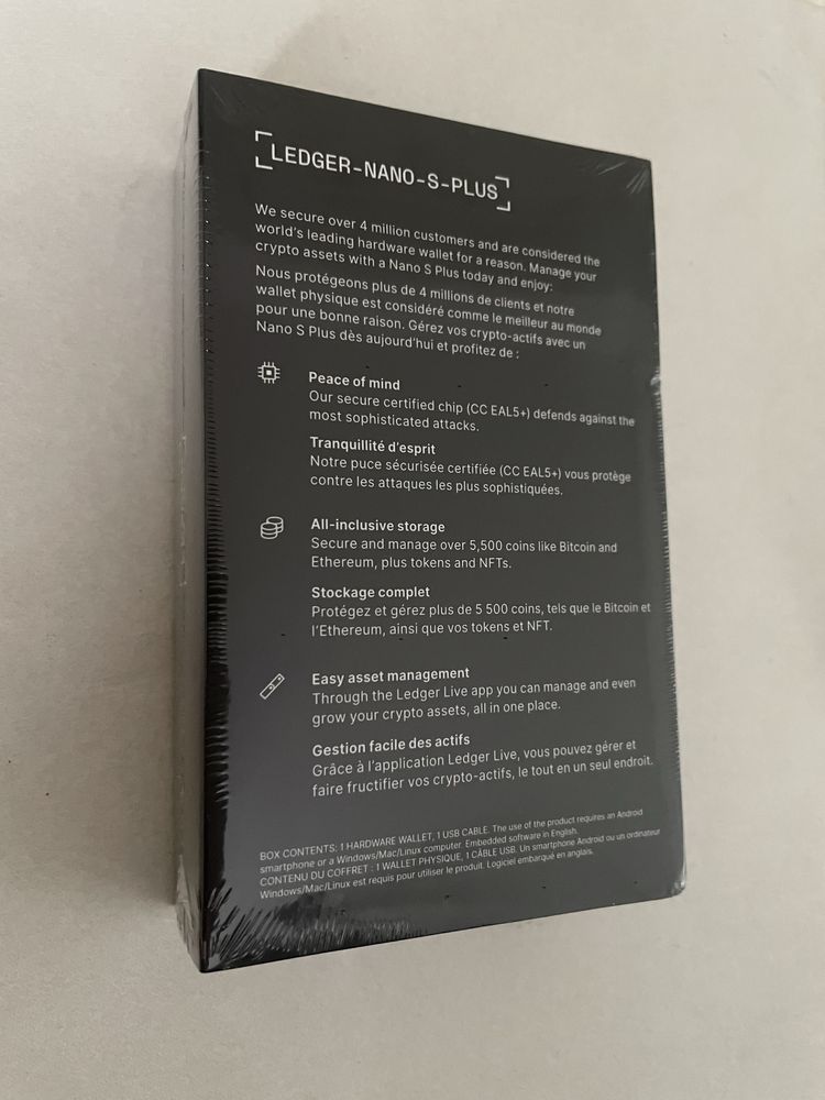 Крипто кошелек Ledger Nano S Plus