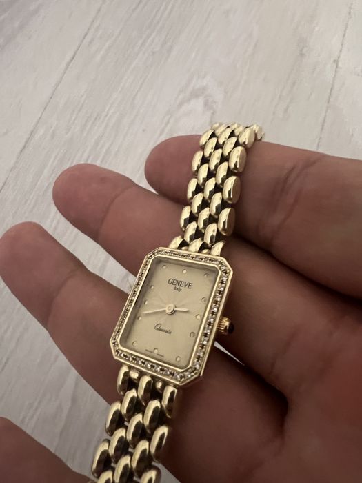 Ceas dama aur 14k Geneve Italy quartz Persoana Fizica
