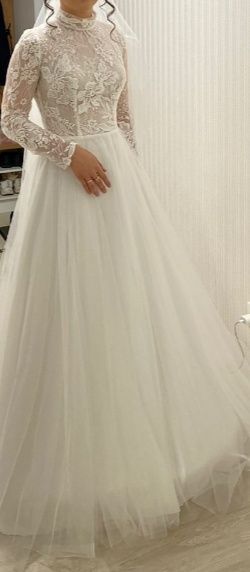 Срочно продам свадебное платье, торг есть!!?