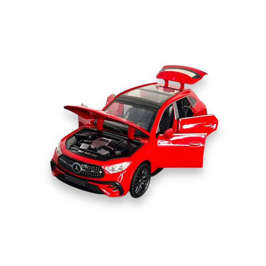 Модел Mercedes GLC,1:32/червен и син цвят
