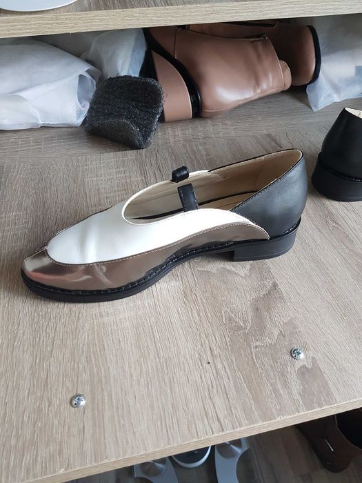 Mocasini din piele naturala