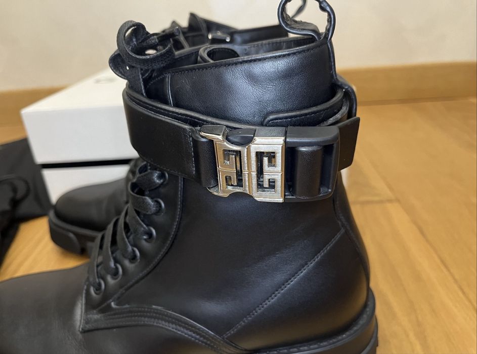 Боти Givenchy Terra lace-up combat boots