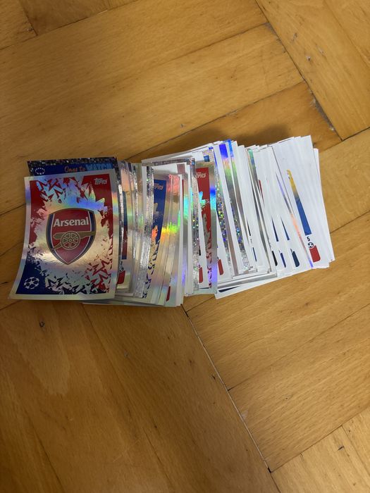 Официални стикери topps uefa champions league 24/25 season