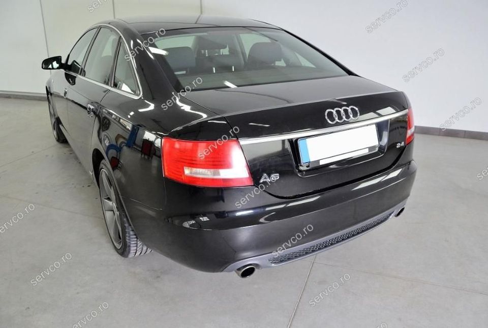 Prelungire spoiler bara spate Audi A6 4F C6 Sline S6 Rs6 Sedan ver3