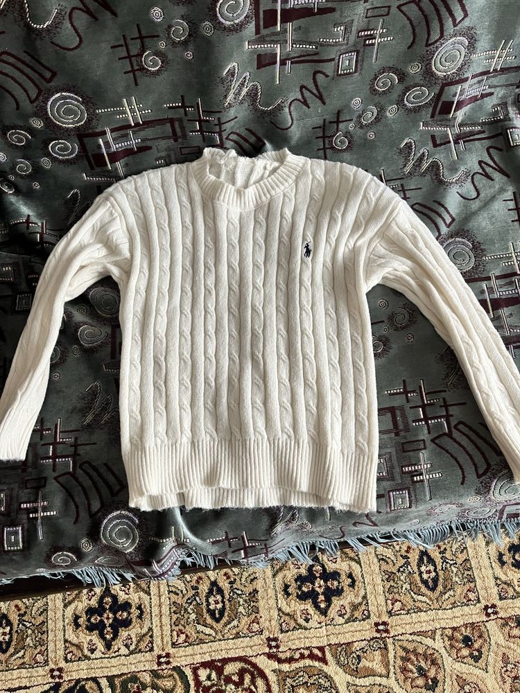 Поло свитер