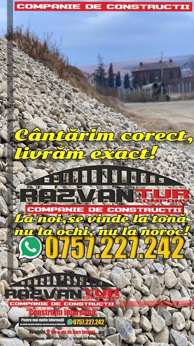 Sort 16-32 Drumuri / Dren balast, nisip, piatra