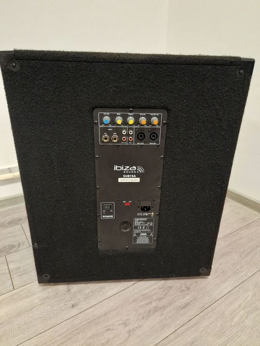 Subwoofer Activ IBIZA SUB15A 800W 15 toli