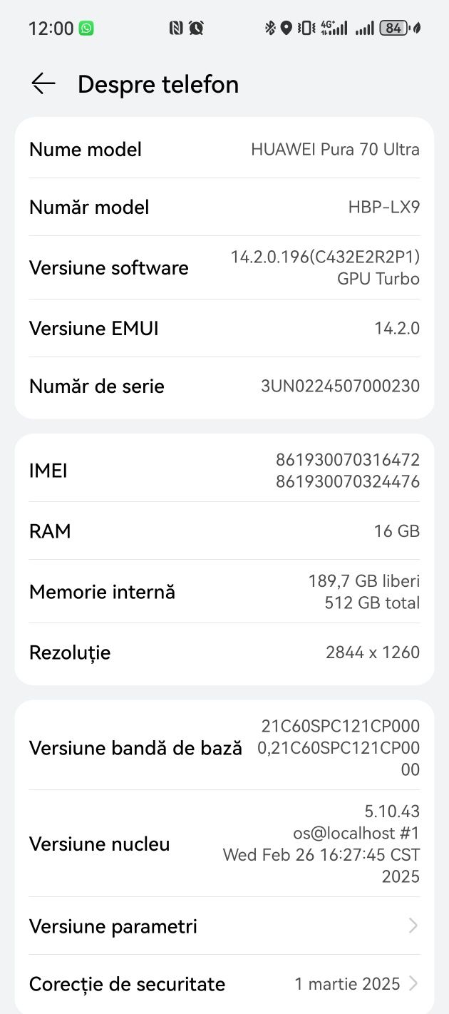 HUAWEI Pura 70 Ultra 512 Gb