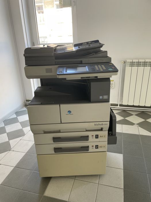 Xerox si scanner Konica Minolta Bizhub 350
