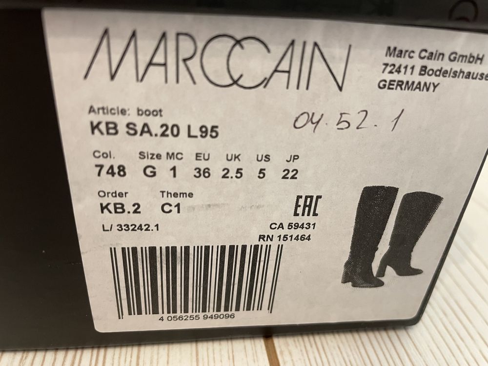 Marc Cain cizme piele 36