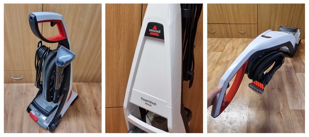 Aspirator profesional cu spalare Bissell power wash delux