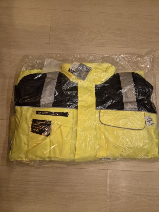 Geaca reflectorizanta,galbena ELUTEX protection flash