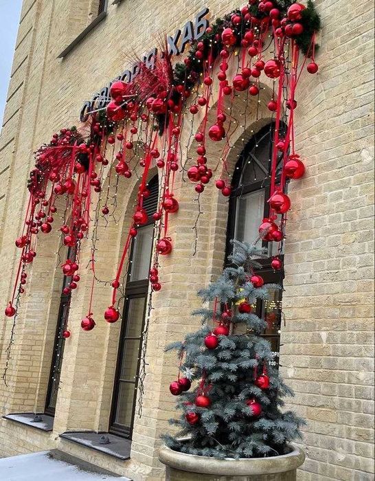 Новогоднее оформление Фигурки/Ёлки/Шарики/Гирлянды