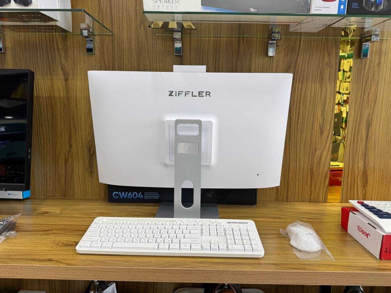 моноблок Ziffler для дома и офиса 24'' экраном (core i3 и core i5)
