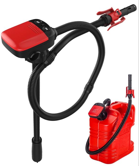Pompă Electrică Transfer Combustibil Furtun Flexibil 2.4 GPM