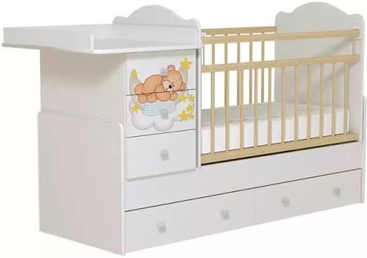 Детская кровать-трансформер Колибри 5в1: комфорт и функциональность