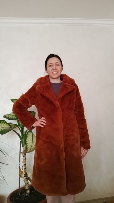 Palton blană artificială