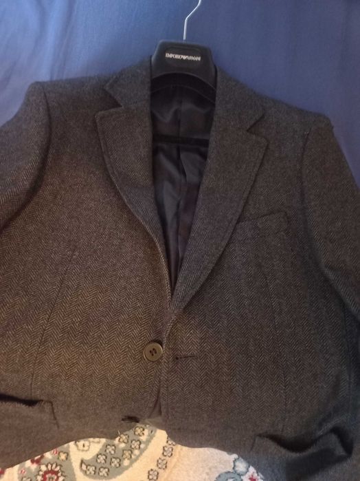 Пиджак спортивный твид мужской