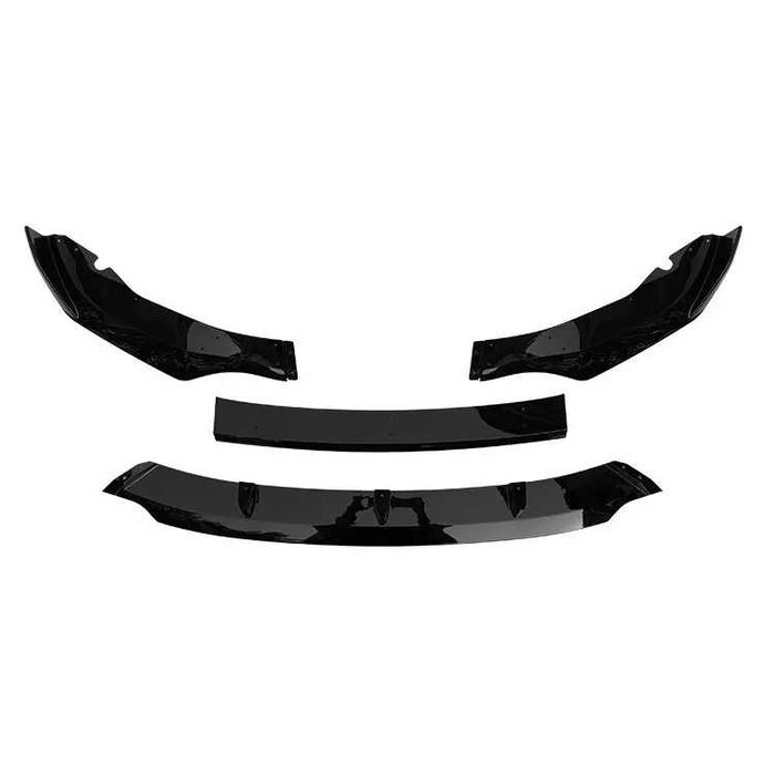 Prelungire Extensie Lip Bara Fata M BMW X5 G05 2018-2023, Negru Lucios