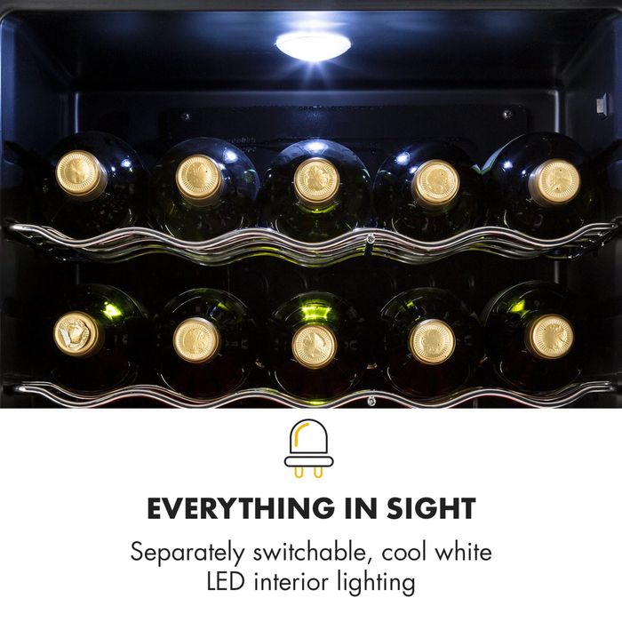 Klarstein Хладилник за напитки Beersafe L Onyx