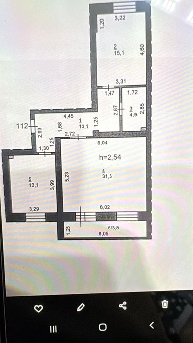 Продам 2-комнатную улучшенную квартиру