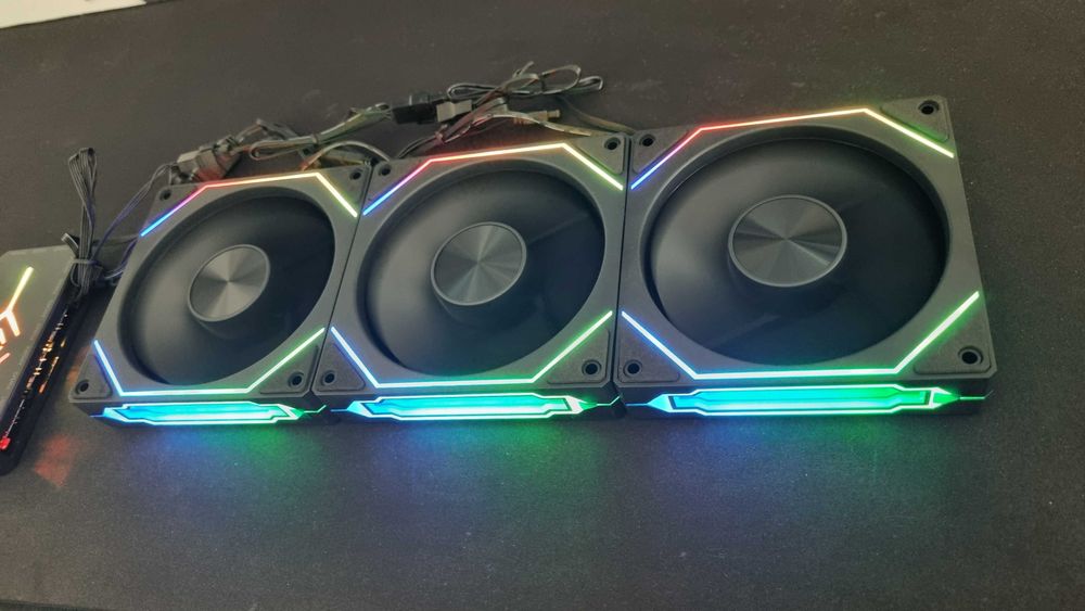 Ventilatoare PC ARGB ID-Cooling 120mm negru