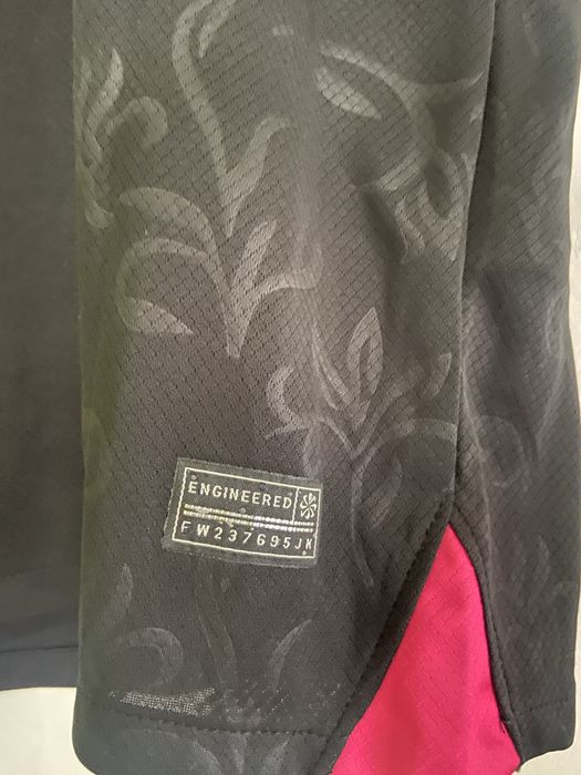 Tricou PSG Paris Noir cu UCL Badge