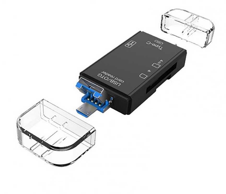 Card reader (SD, Micro SD) si adaptor USB la USB, micro USB si Type c