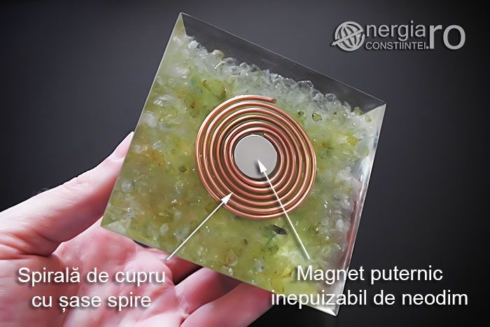 Piramidă Orgon Energetică Magnetică - cod ORG055