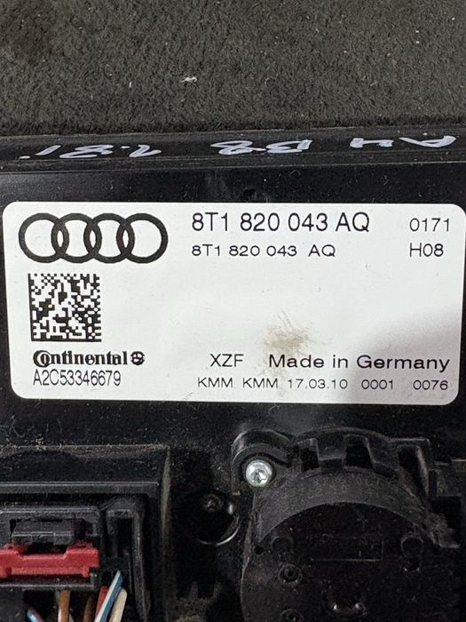 Audi A4 B8 Управление Климатроник