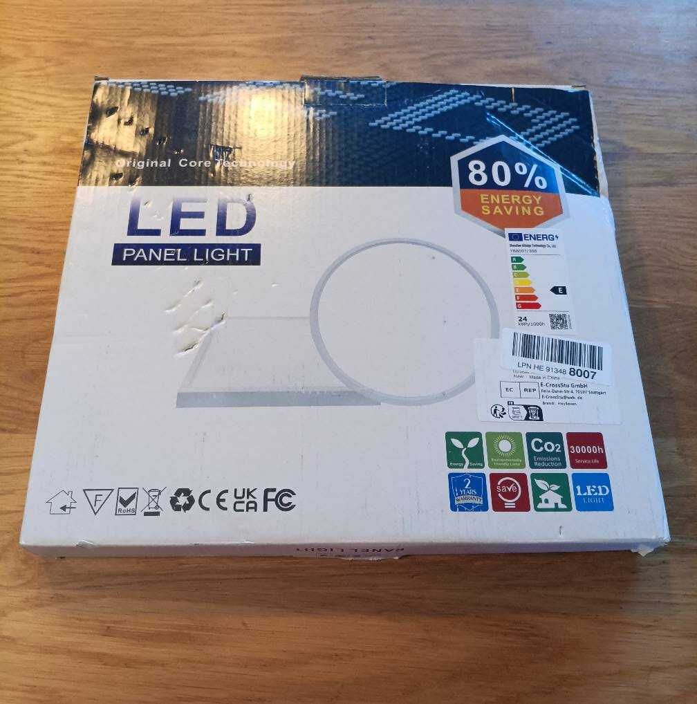 НОВA! Смарт LED таванна лампа, плафон 24W с дистанционно, 30см RGB