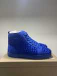 Christian Louboutin High Blue Spikes