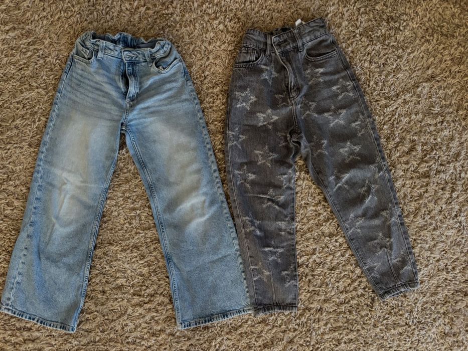 Дънки за момиче 9г 134 Zara HM Reserved