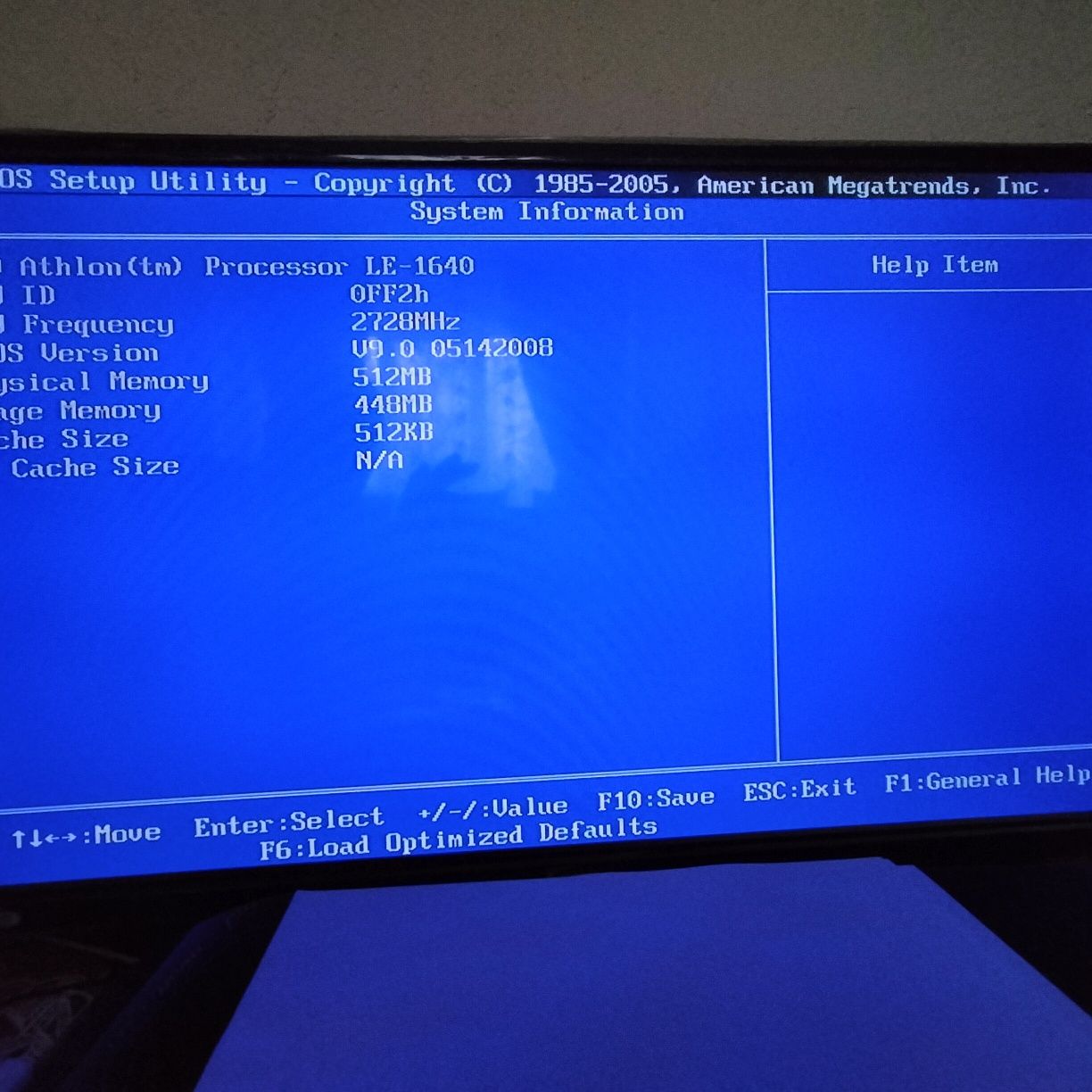 Placa de baza MSI K9N6SGM-V MS-7309
Socket AM2 + CPU AMD ATHLON 
Forma