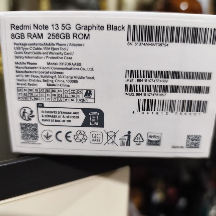 Xiaomi redmi note 13 5g