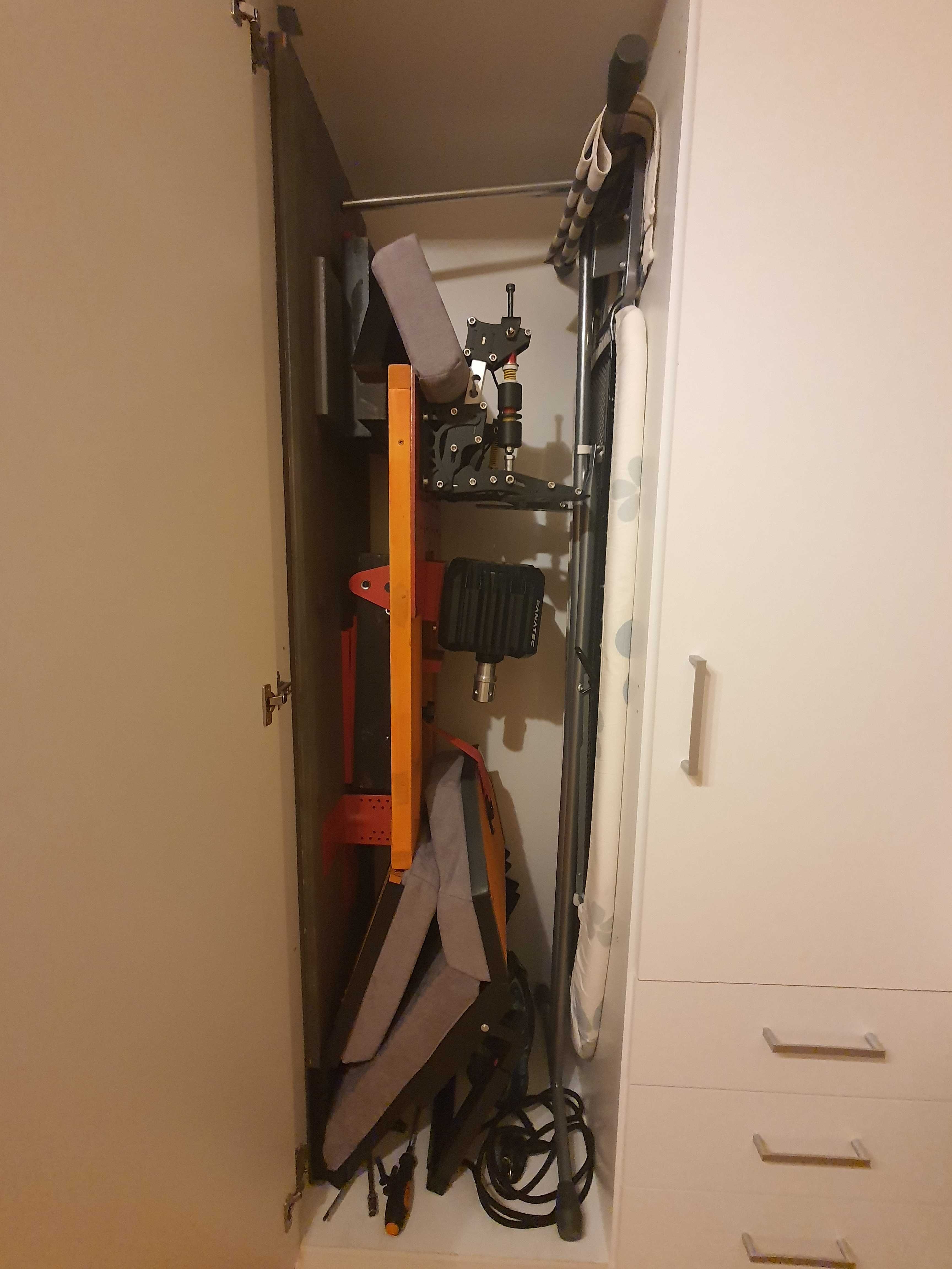 Дървен риг за сим рейсинг DIY Sim Racing Rig
