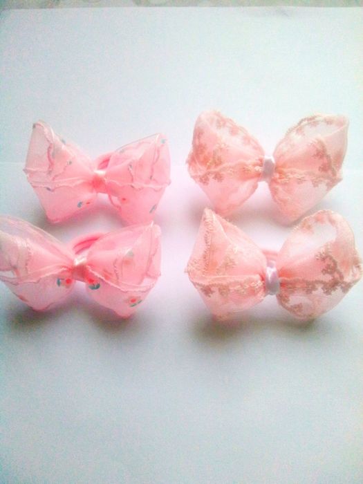 Панделки с ластички комплект от два броя