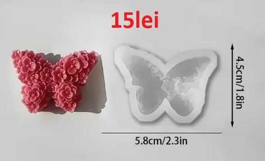 Matrite din Silicon pt Marturii Botez Animale – lumanari, sapun, ipsos
