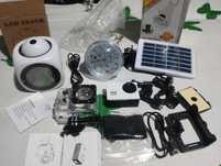 lot 3 produse noi promo camera actiune + ceas + lampa cu panou solar