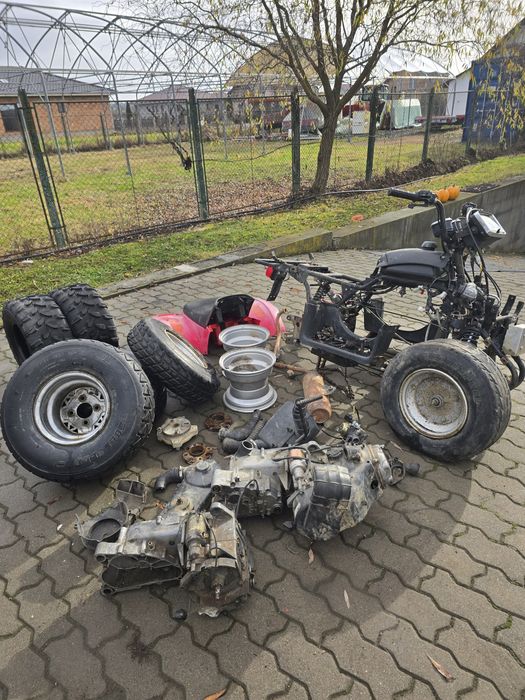 Dezmembrez piese atv e-ton 150 cm3 cadru cu acte