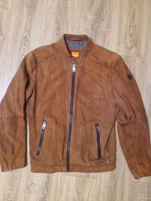 Geaca de piele Hugo Boss