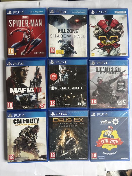 Spider man Street fighter Playstation 4 PS4