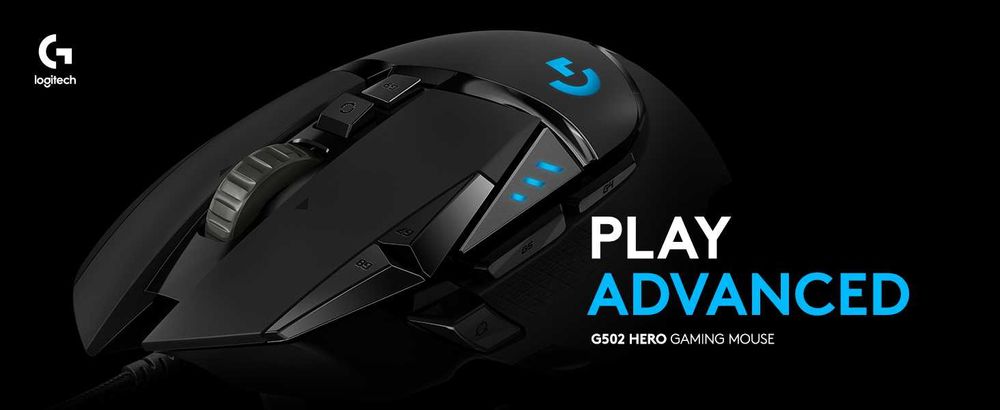 Mouse Gaming Logitech G502 Hero Wired cu fir 910-005471 NOU SIGILAT