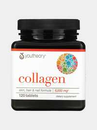 Youtheory, Коллаген, 1000 мг, 120 таблеток
