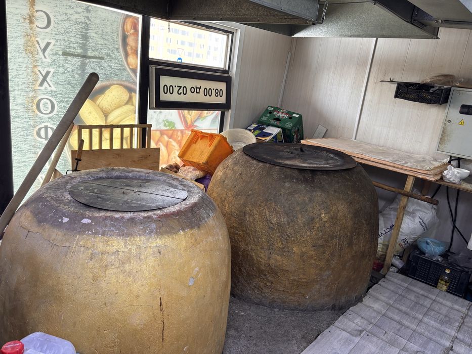 Тандыр для лепешки и самсы.