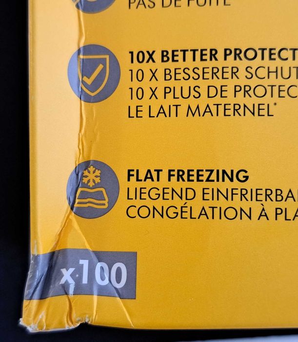 Пликове за съхранение на кърма Medela 210ml - 100бр