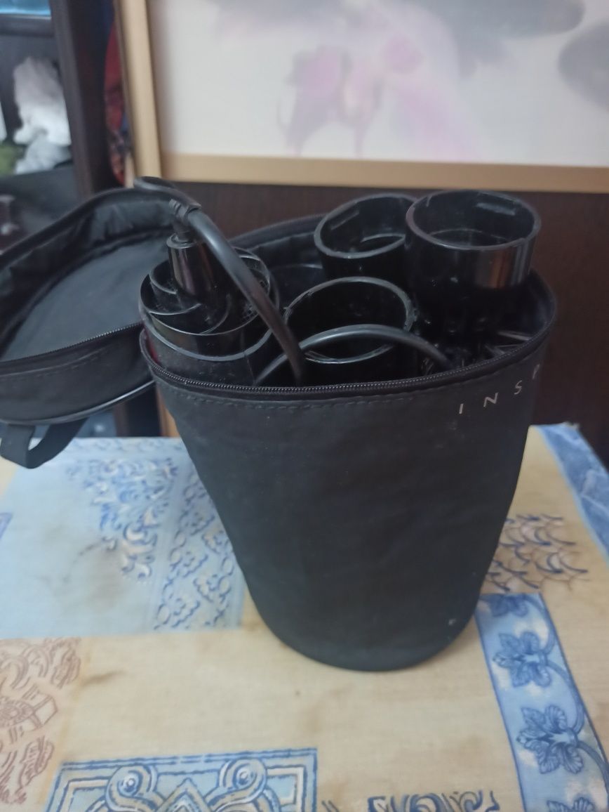 В продаже фен с насадками