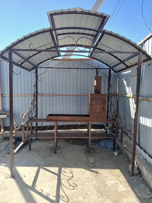 Мангальная зона барбекю