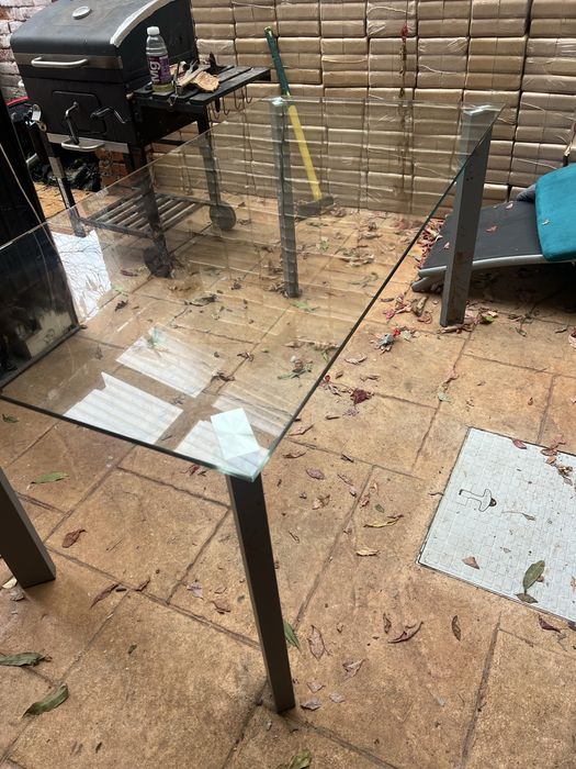 Masa sticla termorezistenta jysk terasa/sufragerie