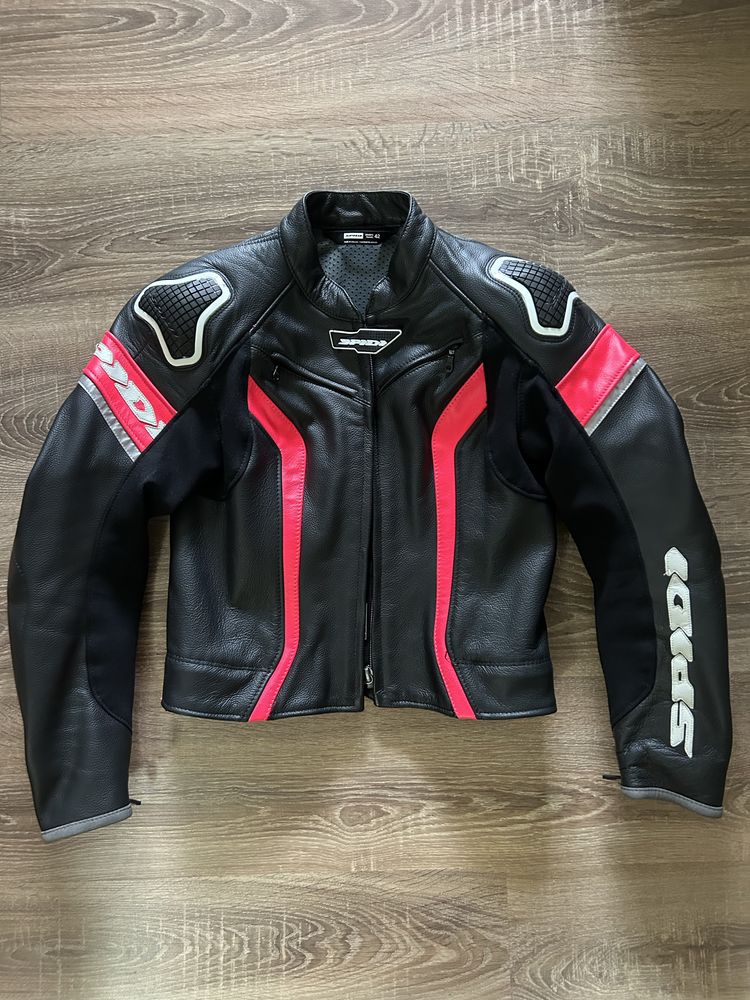 Дамски мото екип SPIDI LASER TOURING Black/Fuchsia размер 42 (S)